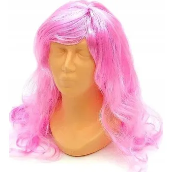 Karnevalový kostým KOSTÝM Převlek pro DĚTI na Halloween RŮŽOVÉ VLASY na hraní