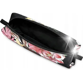 Penál Školní penál květiny jednokomorový tuba prostorný penál ZAGATTO