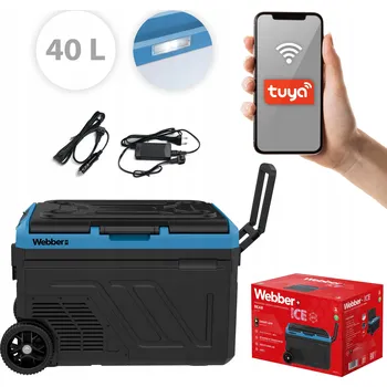 Lednice KOMPRESOROVÁ CHLADNIČKA TURISTICKÁ MRAZNIČKA AUTOMOBILOVÁ 12V/230V 40L SMART