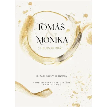 Svatební dekorace Svatební oznámení 332