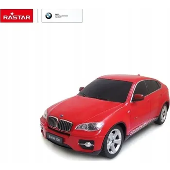 autíčko BMW X6 Měřítko 1:24 Rastar 31700 auto na dálkové ovládání červené
