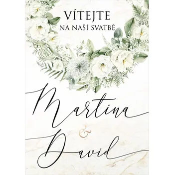Svatební dekorace Vítací cedule 294