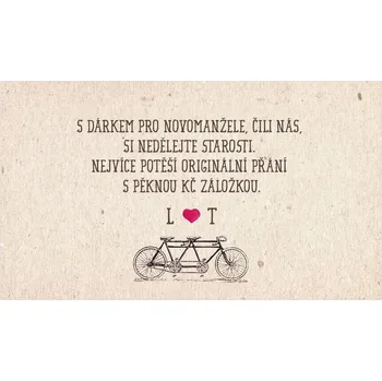 Svatební dekorace Žádost o dar 193