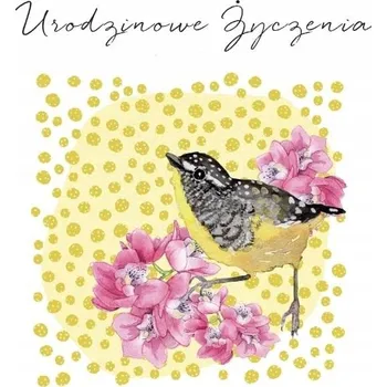 OZDOBNÁ PŘÁNÍČKA Přání K RŮZNÝM PŘÍLEŽITOSTEM S KRYSTALY Swarovski - Narozeniny