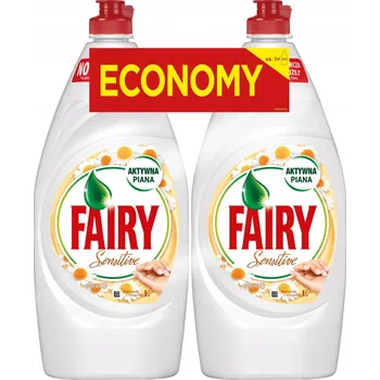 Fairy Jar na nádobí Sensitive Heřmánek & Vitamin E 2x900ml