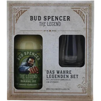 Likér Bud Spencer The Legend Banana Joe 21% 0,7 l + sklenička (karton)