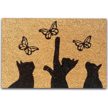 Rohožka Kokosová rohožka hotová 40 x 60 cm