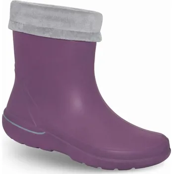 Pracovní obuv ZETPOL holínky damskie EVA švestka hřejivá vložka šedá 39 (26 cm)