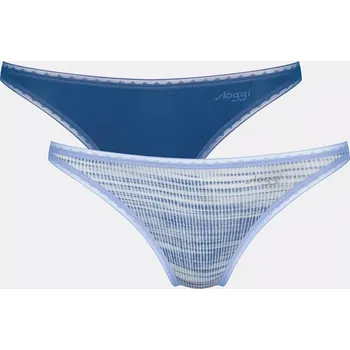 Dámské oblečení 2 ks Kalhotky Kalhotky Sloggi GO Organic, mini S M008