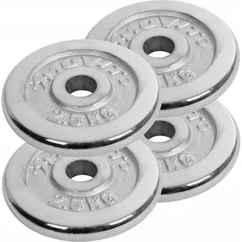 Chromované nastavitelné činky Movit 2x 10 kg