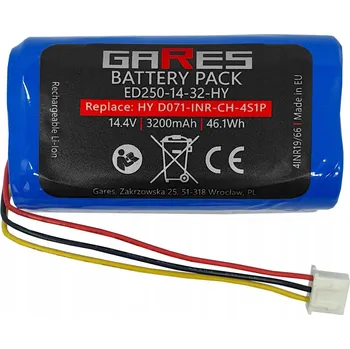 Baterie Akumulátor pro Hykker D071-INR-CH-4S1P Midea M4 3,2Ah 14,4V