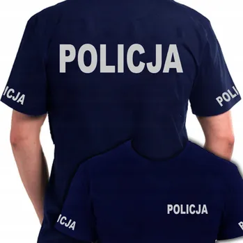 Pánské tričko Tričko POLICIE Reflexní GRANÁTOVÉ