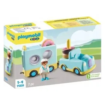 Stavebnice Playmobil Playmobil Šílený Donut Truck, třídička, auto, figurka