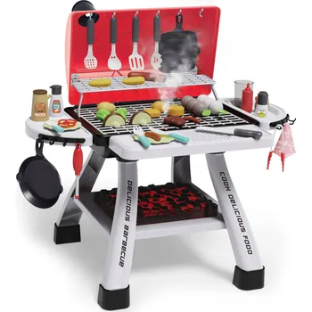 XL ZAHRADNÍ GRIL S KUCHYŇKOU, PŘÍSLUŠENSTVÍM, INTERAKTIVNÍ, ELEKTRICKÝ, LED WOOPIE