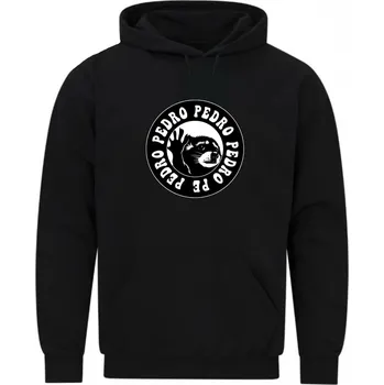 Pánská mikina Pánská mikina Tančící Mýval Pedro Pedro Pedro Pedro (Velikost: 5XL, Barva: Černá)