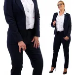 Z178 GRANÁTOVÝ KALHOTOVÝ KOSTÝM vel. 46