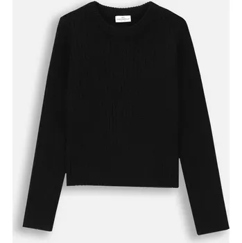 Dámský svetr Svetr pro dívku Černý svetřík v proužcích vel. 146 Coccodrillo ZC4