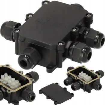 vypínač BERGE Elektrická krabice s vývodkami 5x IP68 MA0106