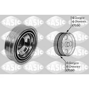 Řemenice, klikový hřídel SASIC 2156043