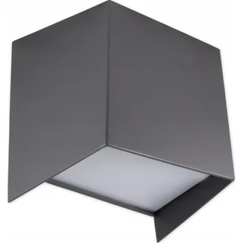 Nástěnné svítidlo Zahradní nástěnné svítidlo Masterled černé, integrovaný LED zdroj 4 W