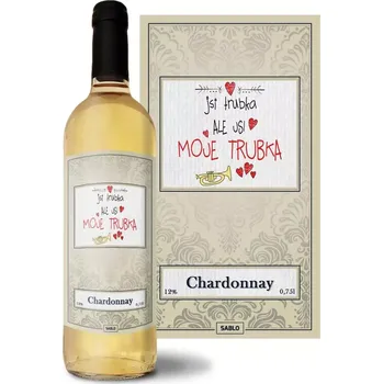 Víno Sablio Bílé víno Jsi trubka, ale jsi moje trubka: 0,75 l