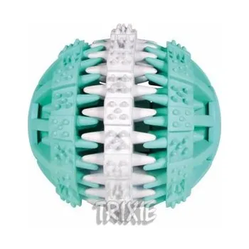 Hračka pro psa Míč s mátou zeleno-bílý Trixie Dentafun 7 cm
