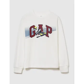 Dětská móda GAP Chlapecké Dětské tričko s logem Gap Bílá XXL (2966852)