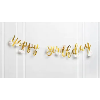 OZDOBY Pro slavnostní příležitosti k dekoraci NAROZENINOVÁ GIRLANDA Radost pro každého