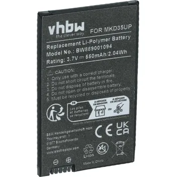 Baterie pro mobilní telefon VHBW Baterie do dálkového ovladače pro BMW X4 / X5 / X6 / X7, MKD35UP, 550 mAh