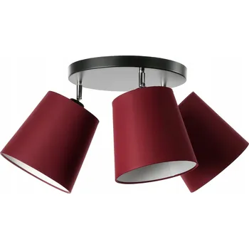 MODERNÍ VELKÉ STROPNÍ SVÍTIDLO S NASTAVITELNÝMI STÍNIDLA KUŽEL 3xE27 LED