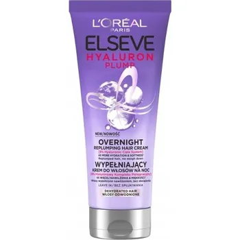 L'OREAL ELSEVE HYALURON PLUMP Noční vyplňující krém na vlasy 200 ML