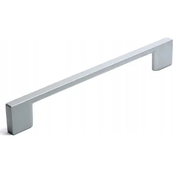 Nábytkové kování Nábytková úchytka klasická šedá matná 15 x 0,9 x 2,7 cm