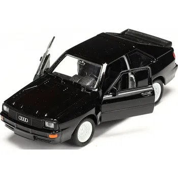 autíčko AUDI SPORT QUATTRO MODEL MODEL WELLY 1:34/39 ČERNÝ