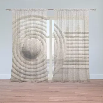 Záclona Sablio Záclony Otisk v písku: 2ks 150x250cm