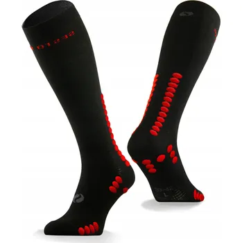 Pánské ponožky Sesto Senso sportovní ponožky na běhání velikost 39-42 černé