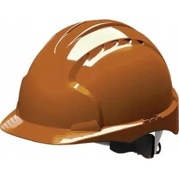 Pracovní přilba OCHRANNÁ PRŮMYSLOVÁ PŘILBA STAVEBNÍ HELMA EVO 3 ORANŽOVÁ STALCO