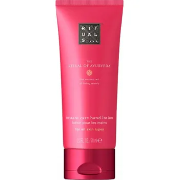 Péče o ruce Rituals The Ritual of Ayurveda balzám na ruce, 70 ml
