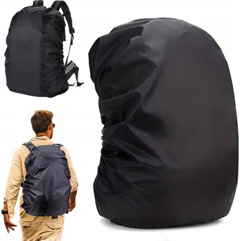 Pláštěnka na batoh Obal na batoh voděodolný nepromokavý do hor 0-30l černý