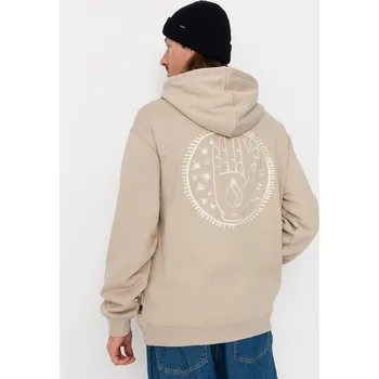 Pánská mikina Volcom Handerry HD (light khaki) S, béžová