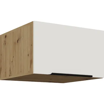 Kuchyňská skříňka 60 NAGU-36 1F, Horní kuchyňská skříňka o hloubce 57 cm, Aria bílá/artisan