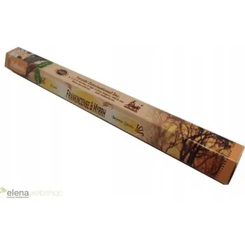 Čajovna Vonná tyčinka Tulasi Incense-Myrrh (20 vonných tyčinek)