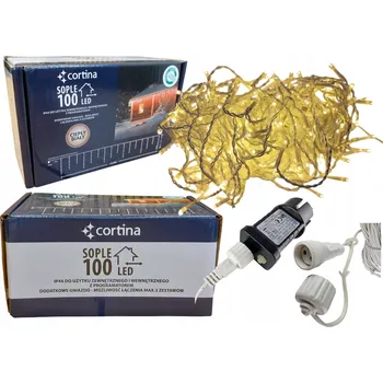 Vánoce Vánoční osvětlení na stromeček Cortina venkovní 8,5 m 51 - 100 světel