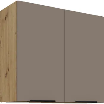 Kuchyňská skříňka 80 G-72 2F, Horní kuchyňská skříňka Aria sandgrau/artisan