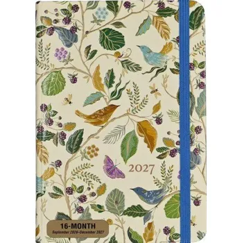 Diář 2027 Birds & Berries Weekly Planner (16 Months, Sept 2026 to Dec 2027) (EN)