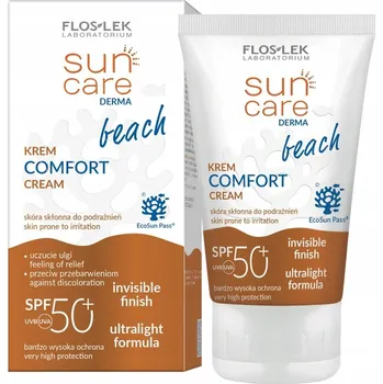 Přípravek na opalování Opalovací krém Flos-Lek SUN CARE DERMA SPF 50+ 50 SPF 50 ml
