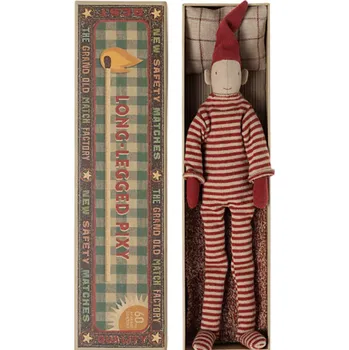 plyšák MAILEG skřítek v krabičce S24