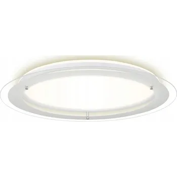 Kulatý Stropní Svítidlo Briloner 52 x 5 cm bílá