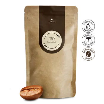 Tělový peeling MARK coffee scrub Original - s kávovým olejem