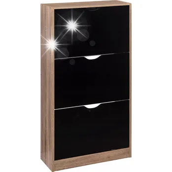 Botník Botník Tiro černá/přírodní