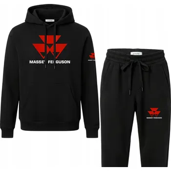 Pánská mikina Souprava pro farmáře Massey Ferguson MIKINA + TEPLÁKY traktor XL